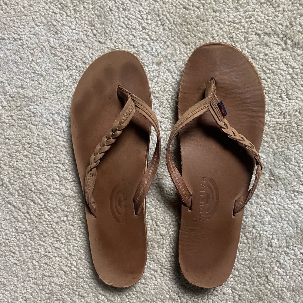 Women’s Rainbow Flip flops